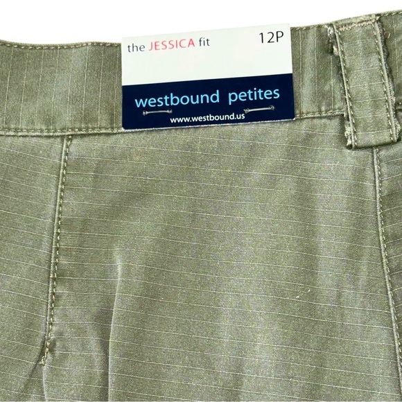 Westbound Size 12 The Jessica Fit Womens 3-in-1 Pant w/Slash Pocket NWT - Picture 5 of 7
